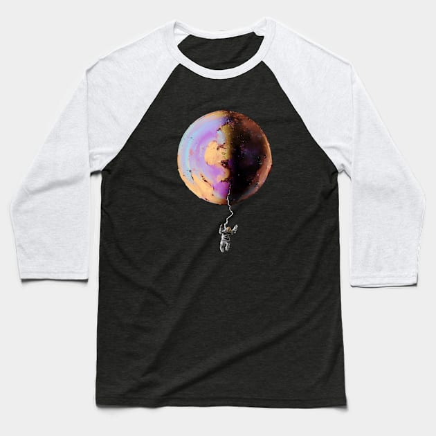 Astronaut going out for a SPACEWALK Baseball T-Shirt by KalebLechowsk